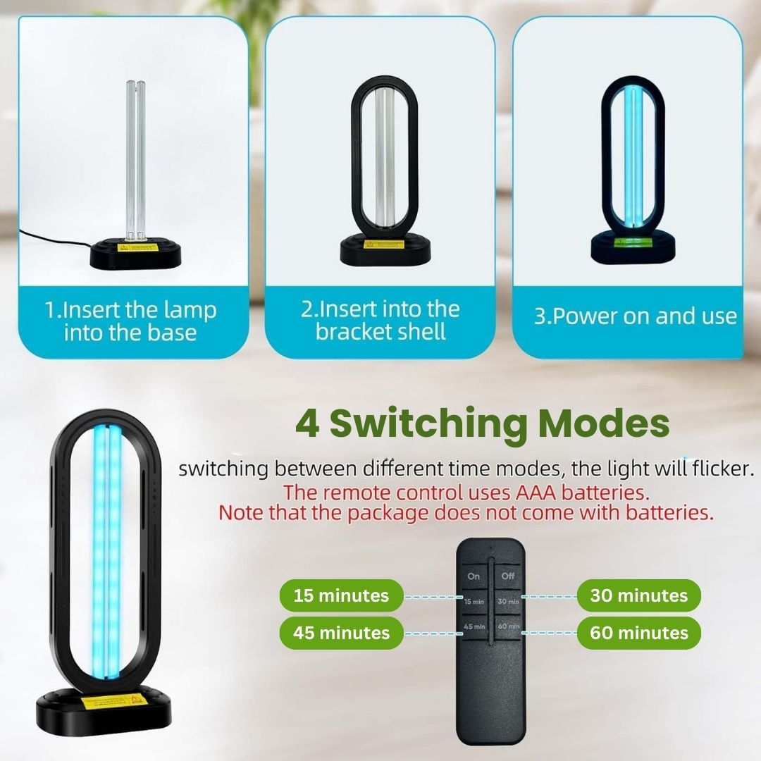 Lampe désinfectante UV originale