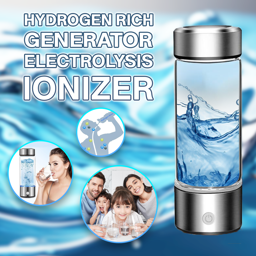 Hydrogen Water Bottle - SPE/PEM Technology