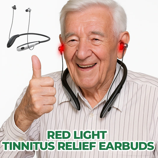 Red Light Tinnitus Relief Earbuds