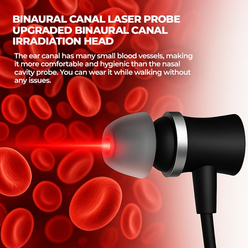 Red Light Tinnitus Relief Earbuds