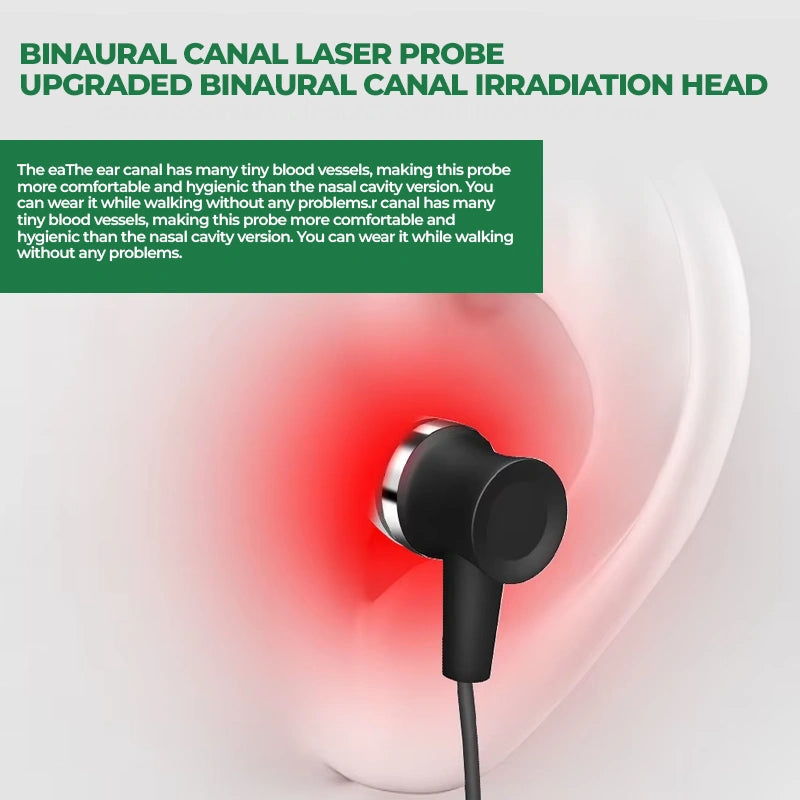 Red Light Tinnitus Relief Earbuds