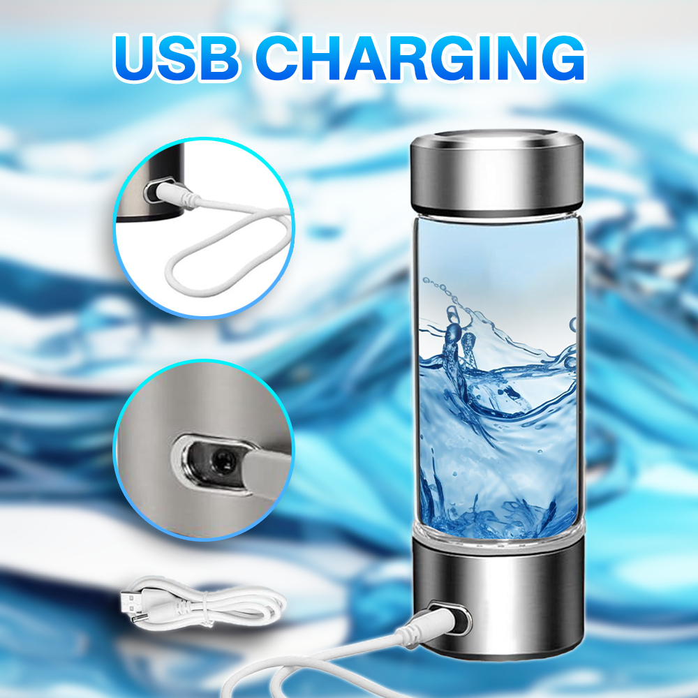 Hydrogen Water Bottle - SPE/PEM Technology