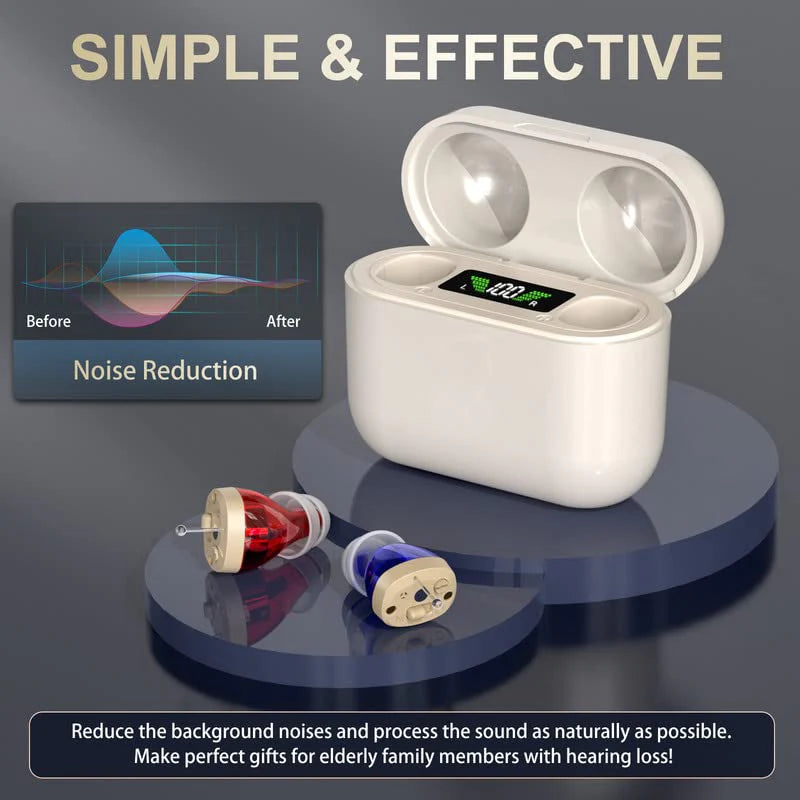 CIC Invisible Hearing Aids (Pair Of 2)
