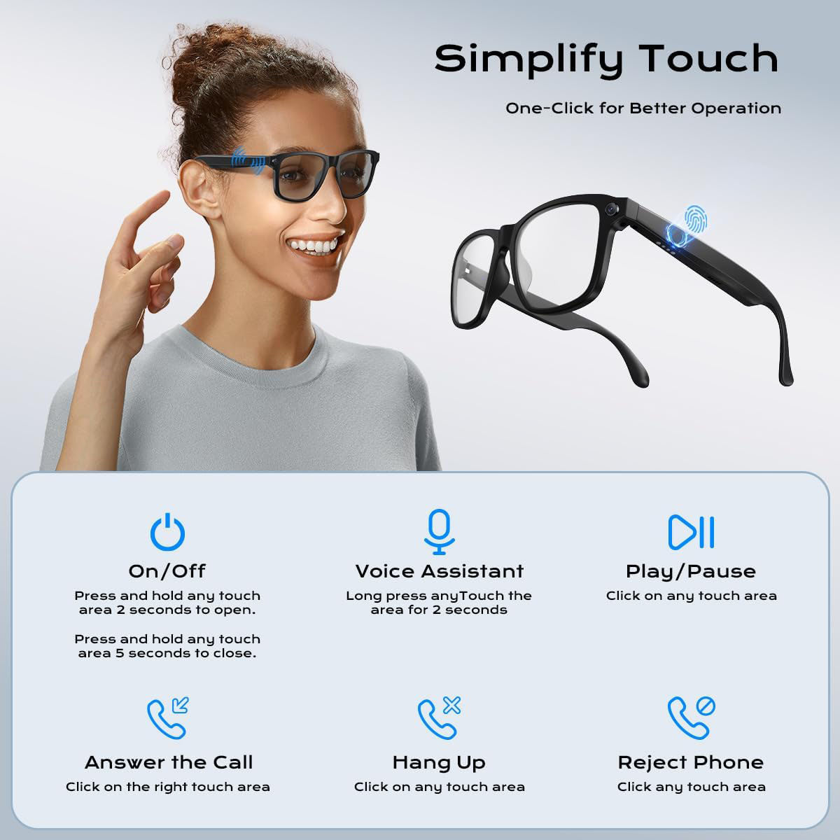 All-in-One AI Smart Glasses