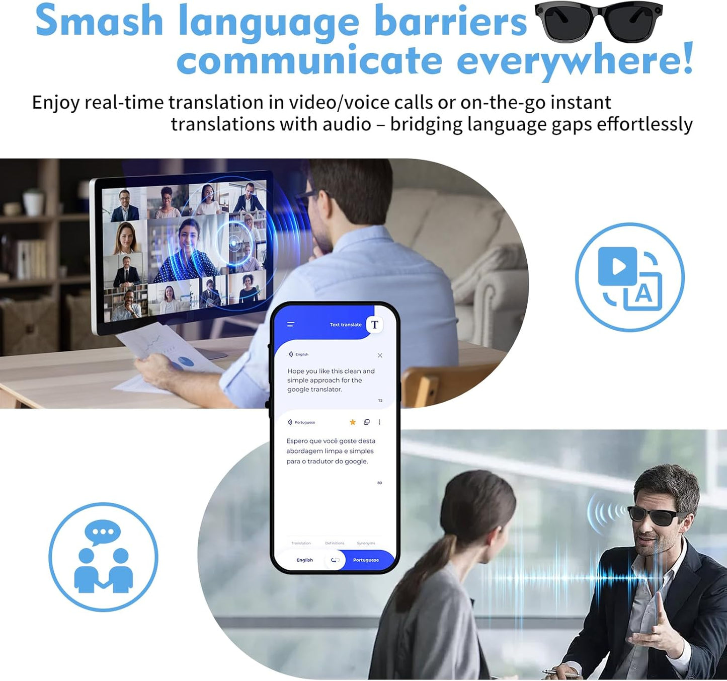 All-in-One AI Smart Glasses