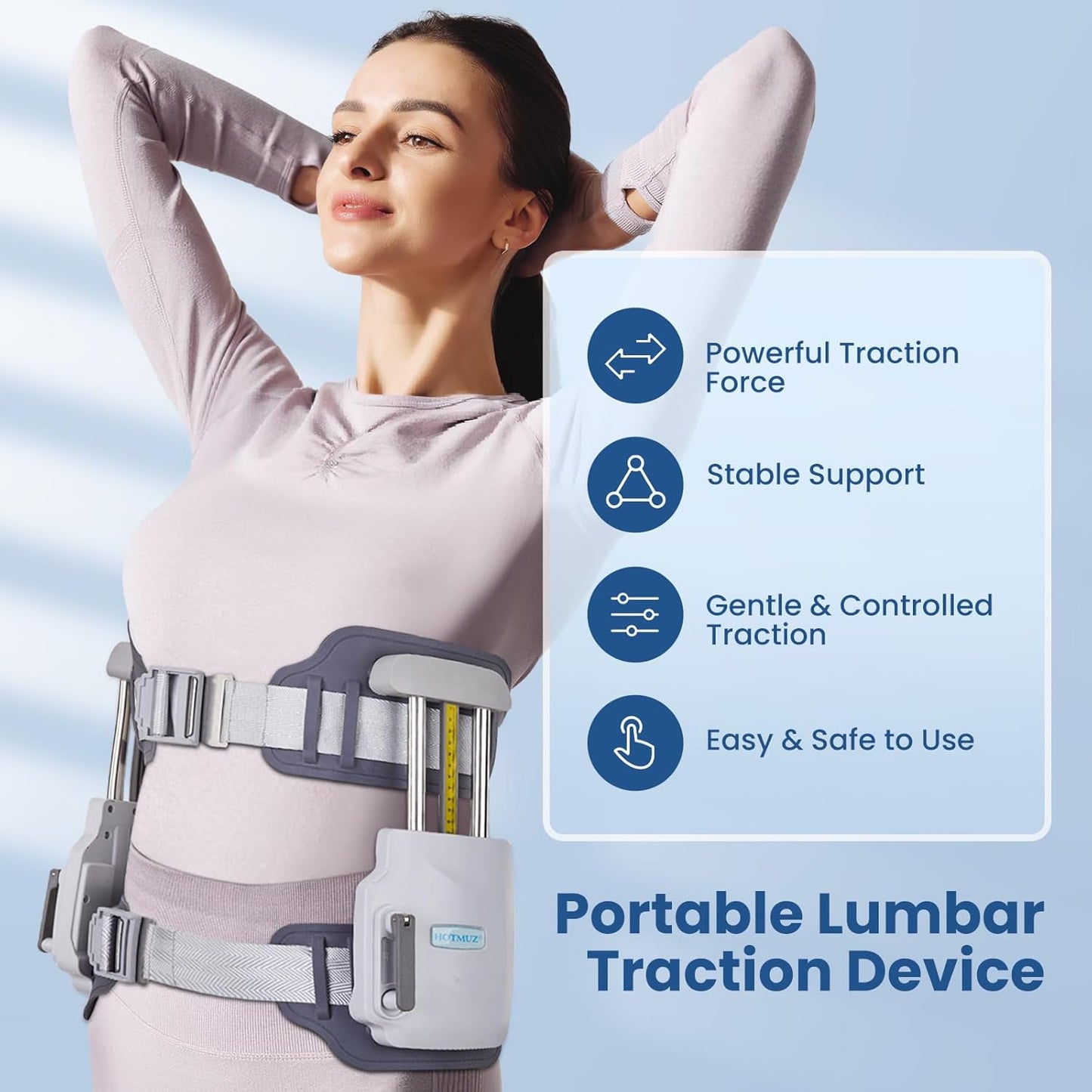 Decompression Therapy Back Stretcher Belt