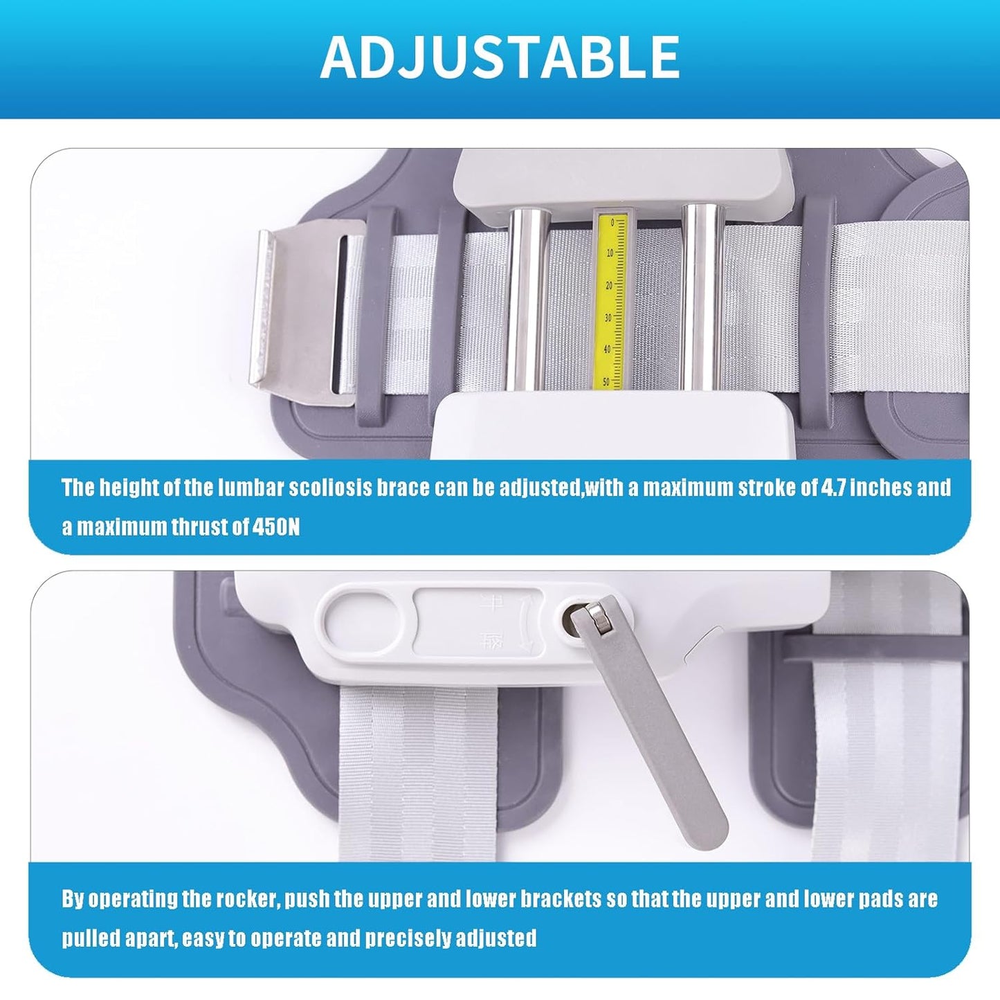 Decompression Therapy Back Stretcher Belt