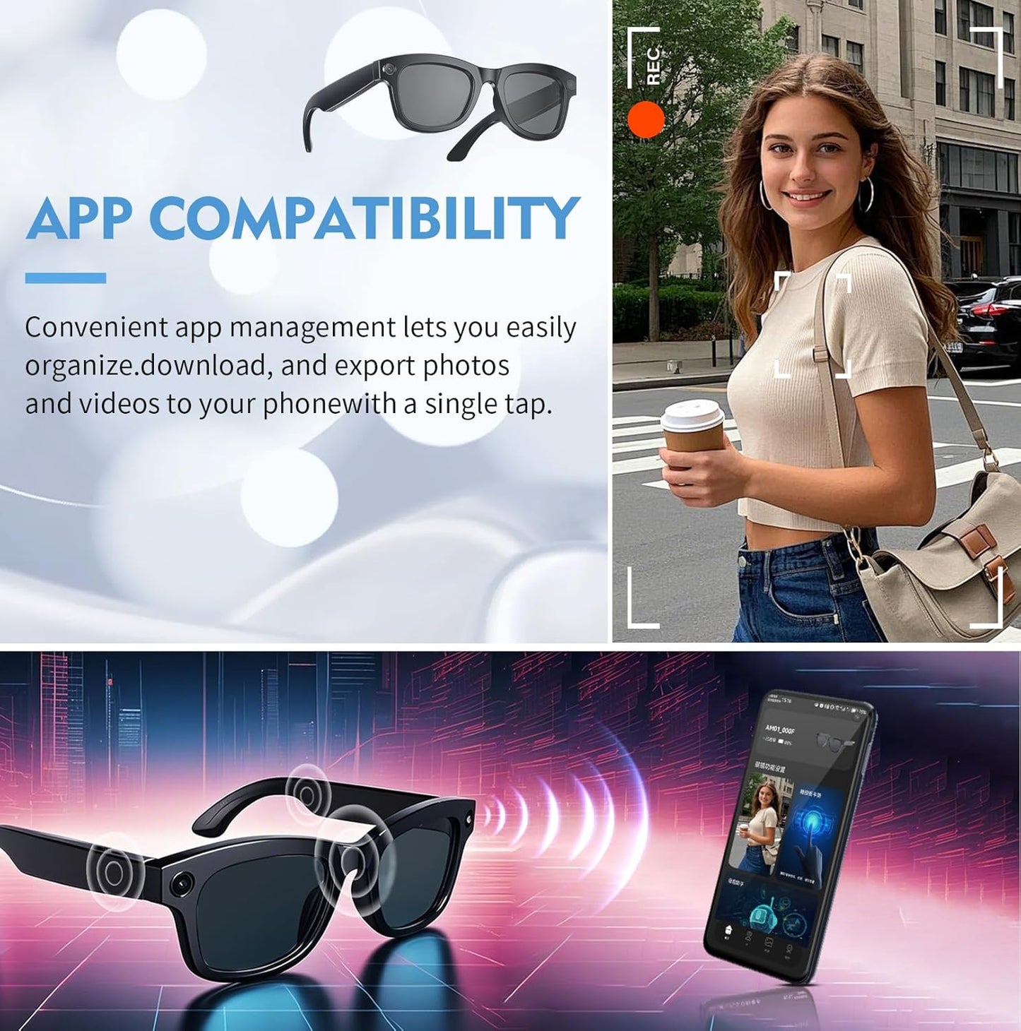 All-in-One AI Smart Glasses