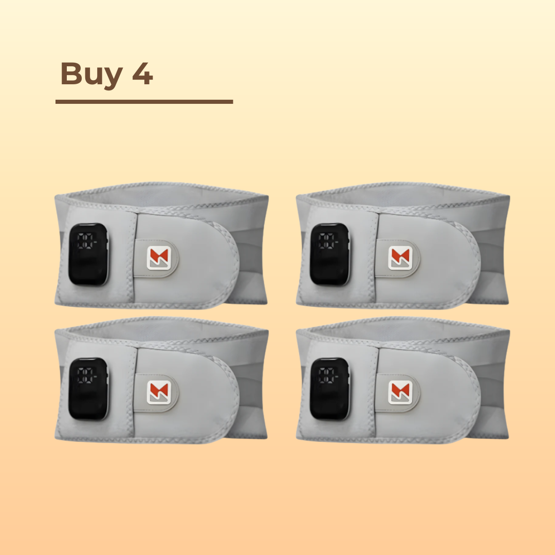 Heated Lower Back Compression Belt