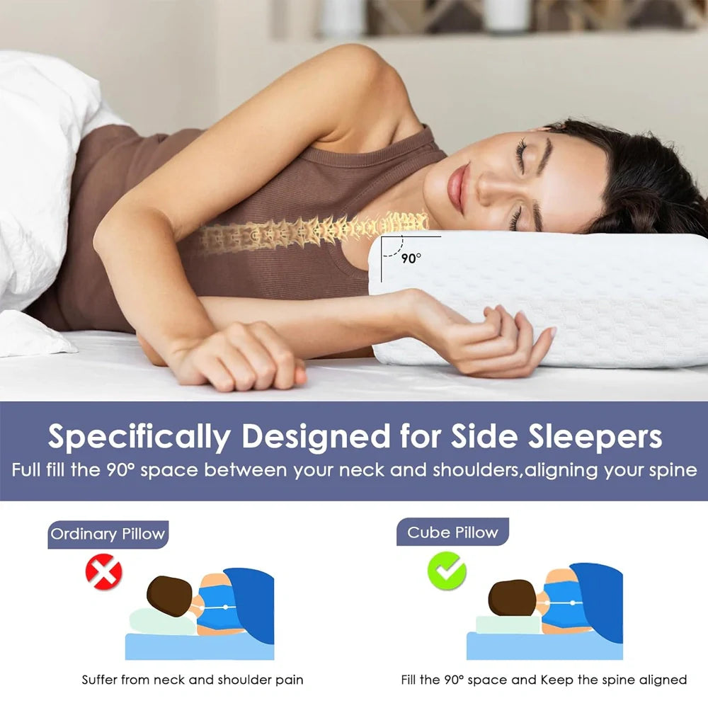 Side Cube Deluxe Orthopaedic Pillow