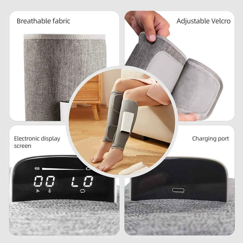 3-in-1 Heated Leg Massager
