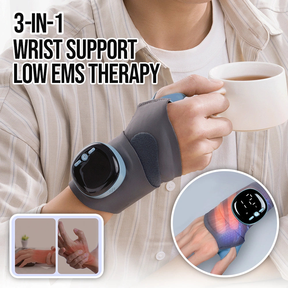 3-in-1 Wrist Support Low EMS Therapy Wrist Brace