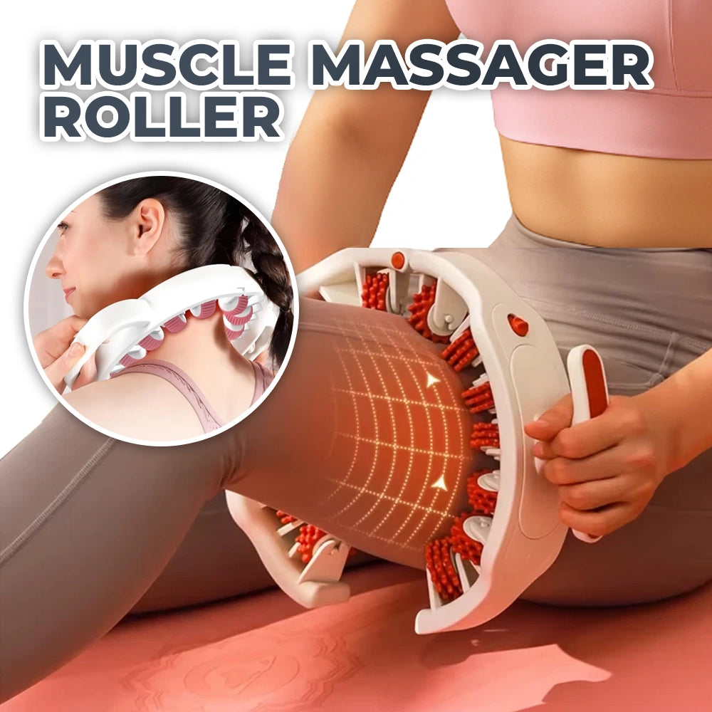 Anti-Cellulite Fascia Massager - Deep Tissue Massage Roller