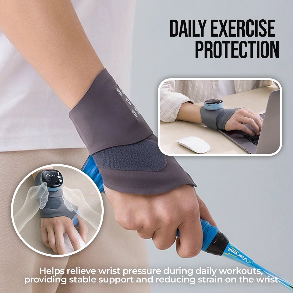 3-in-1 Wrist Support Low EMS Therapy Wrist Brace