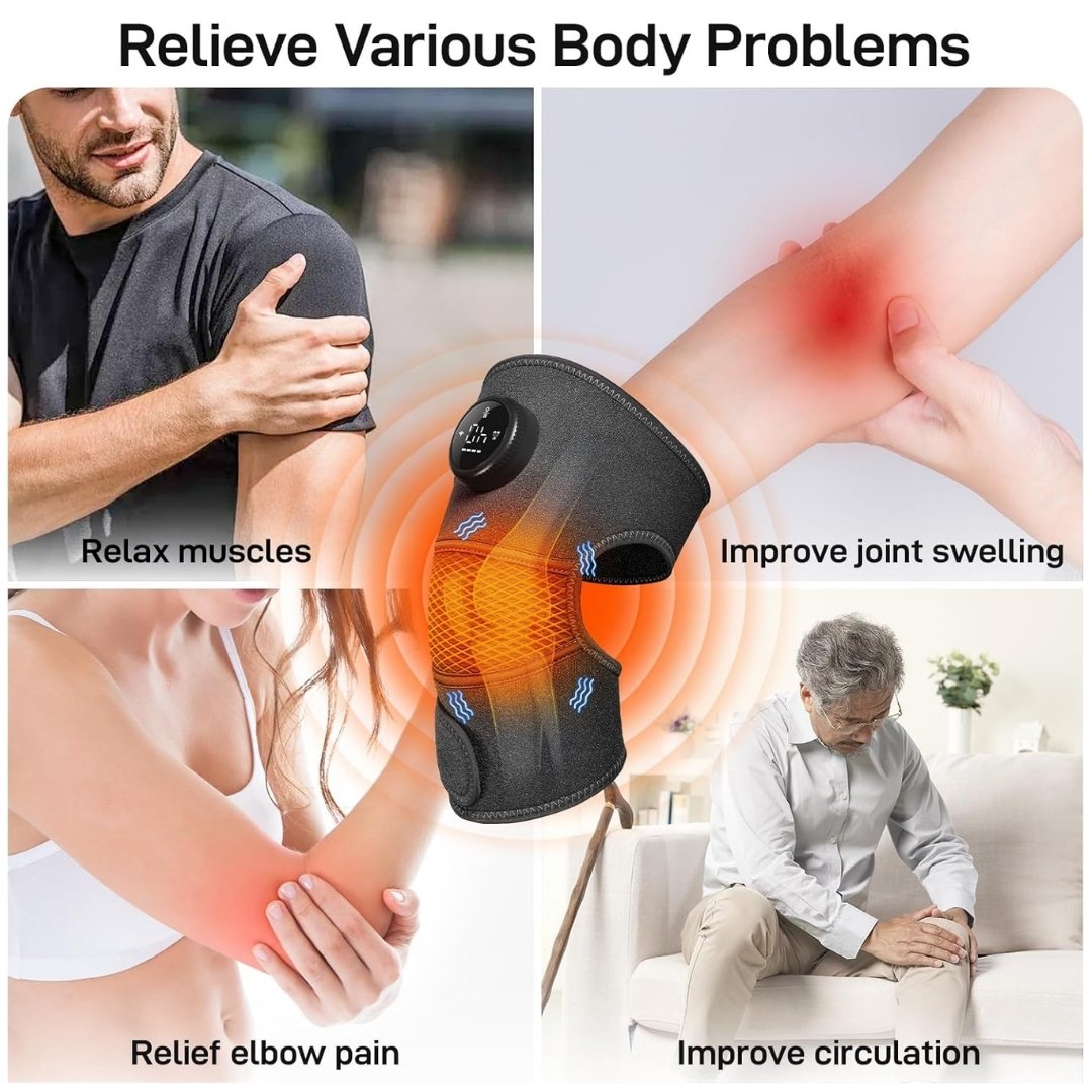 Electric Heated Knee Massager Brace