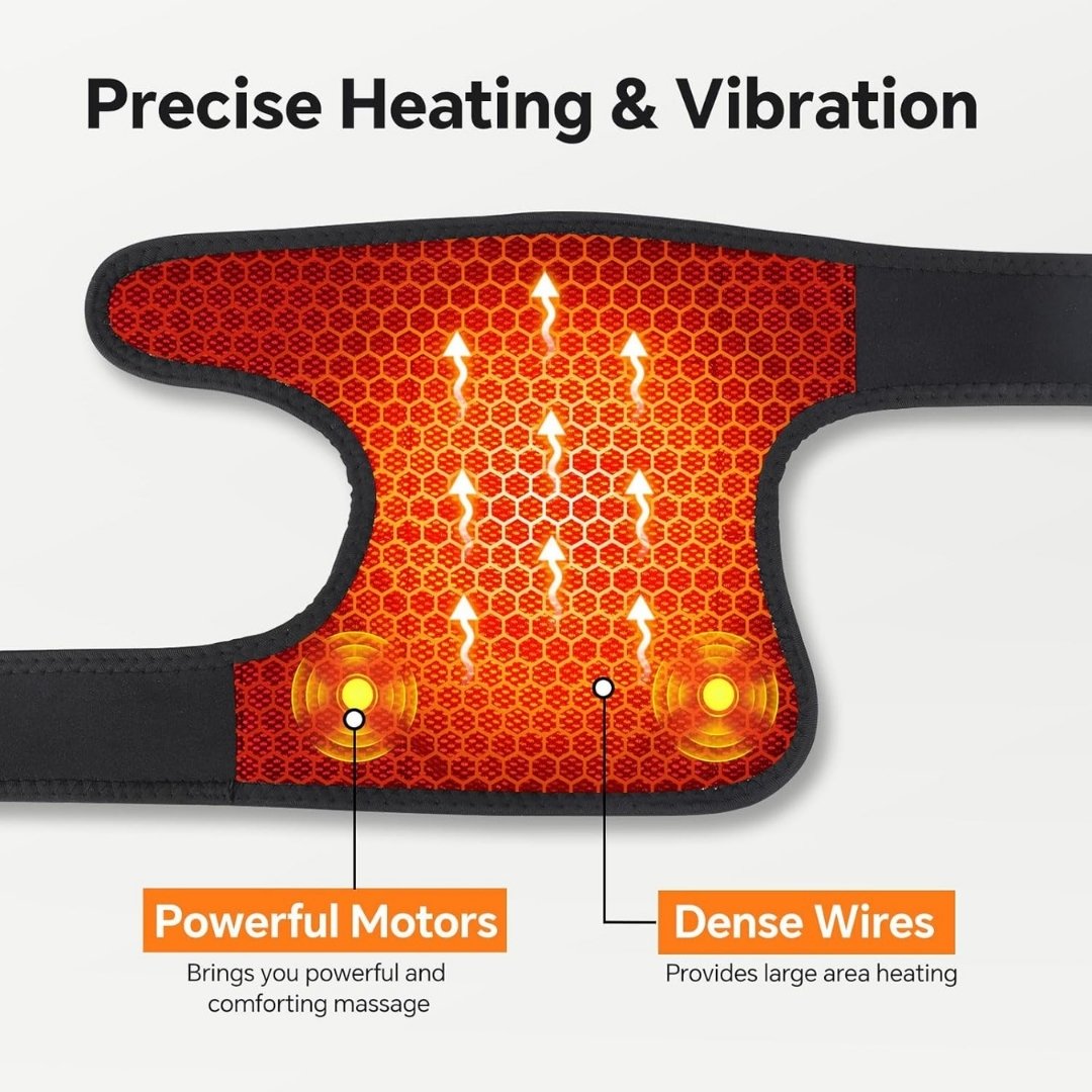 Electric Heated Knee Massager Brace