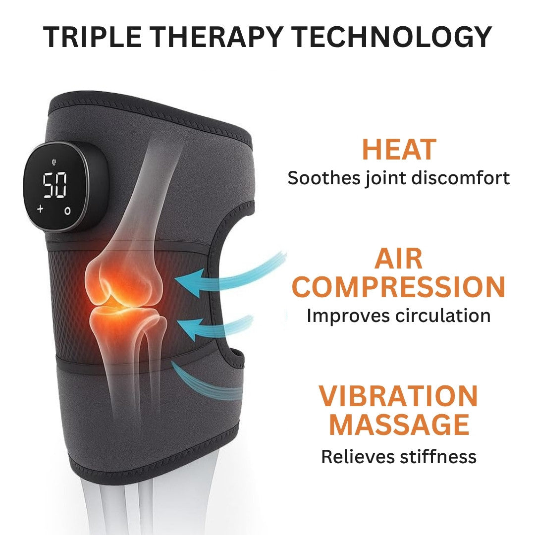 Electric Heated Knee Massager Brace