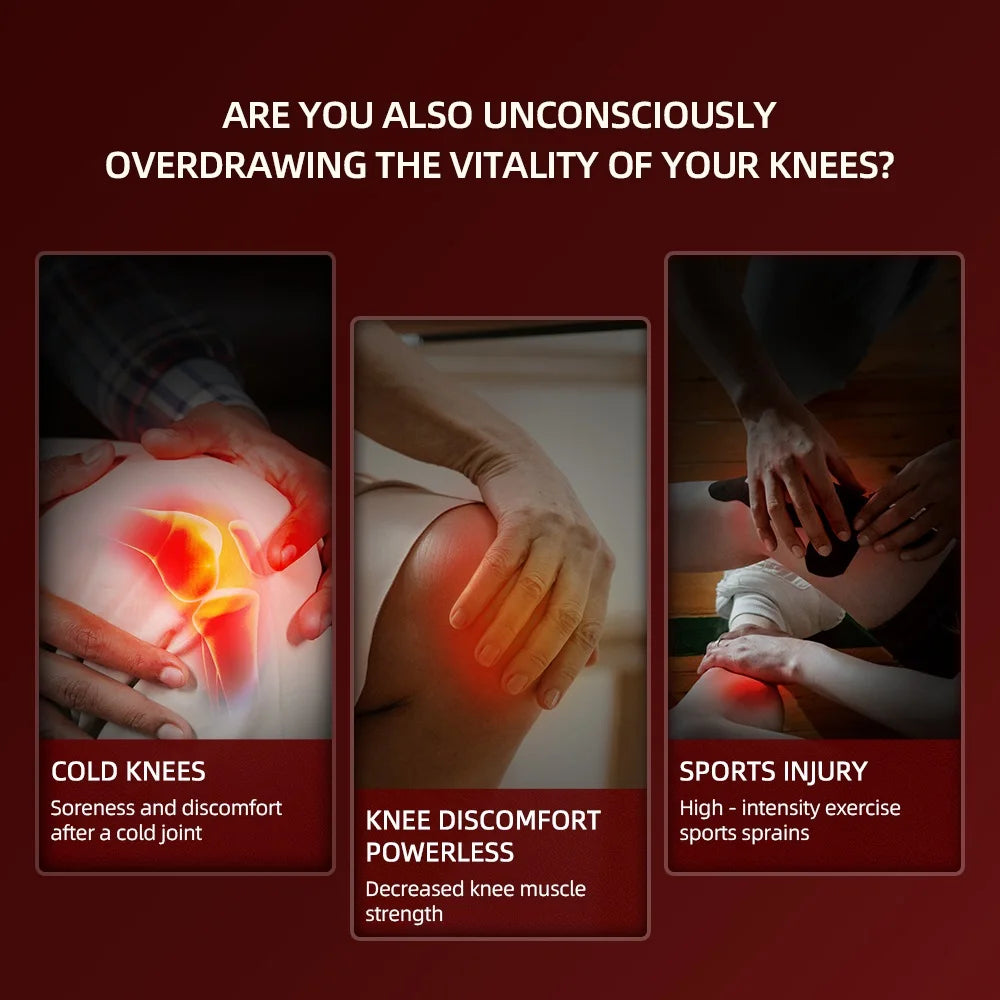 Triple Therapy Knee Massager