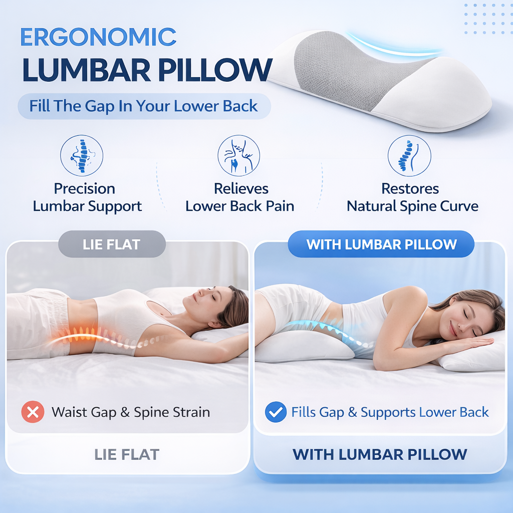 Almohada ortopédica para la ciática