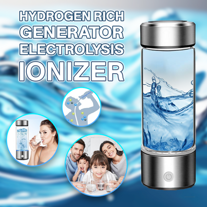 Hydrogen Water Bottle - SPE/PEM Technology