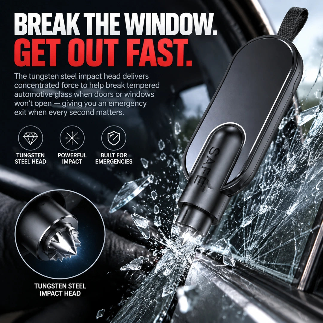 Car Emergency Escape & Safety Tool