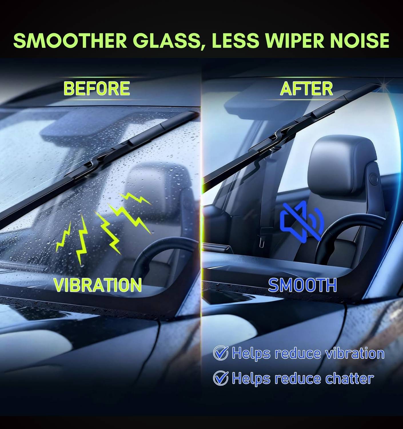 Upgraded Car Windshield Cleaner | Oil Film Cleaning Brush for Car