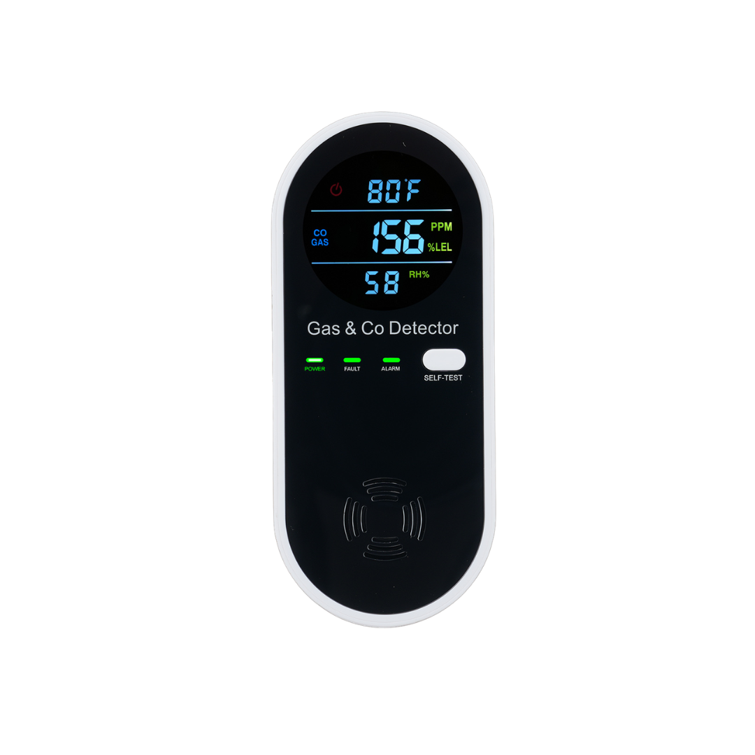 Detector de CO y gas Necknix Haven