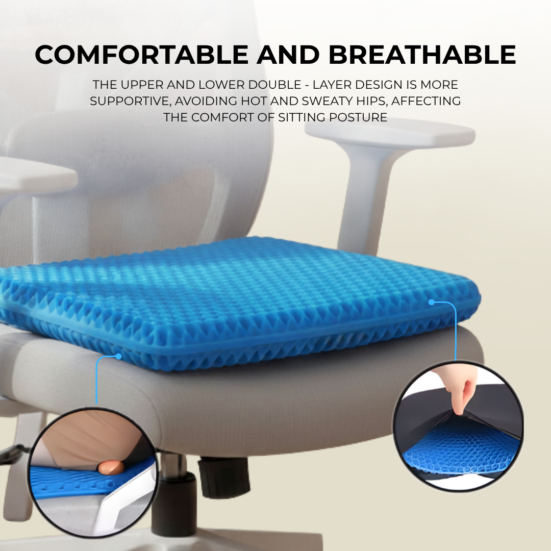 Premium Cool Gel Seat Cushion