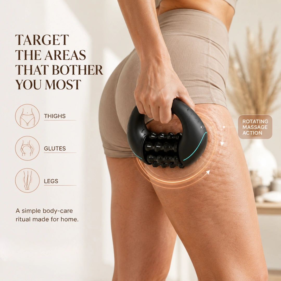 Cordless Anti-Cellulite Rotating Body Massager