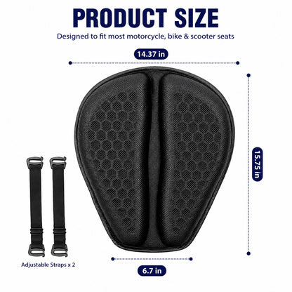 Rider Cushion – Motorcycle Seat Cushion for Comfort & Shock Absorption