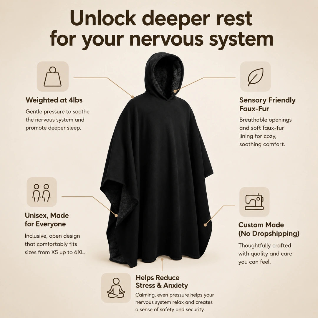 Necknix UltraSoft Weighted Relaxation Hoodie