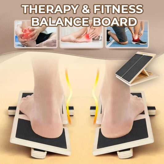 Single-Leg Balance - Ankle Rehab Board