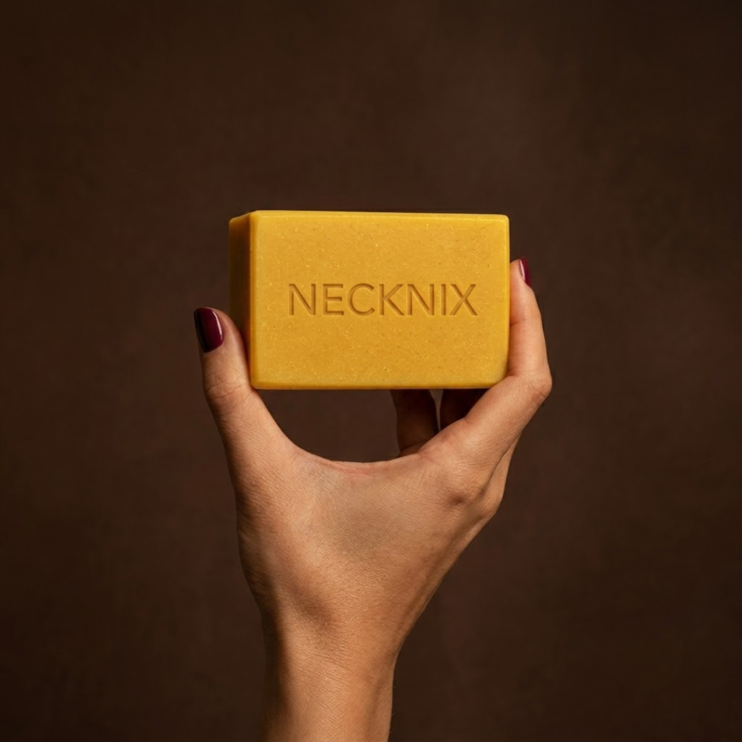 Necknix Brightening Soap - Turmeric & Kojic Acid