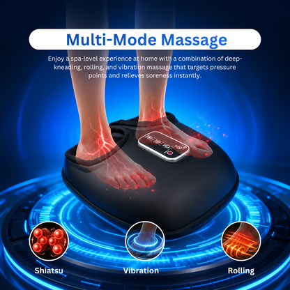 Necknix™ Foot Massager with Compression & Infrared Heat