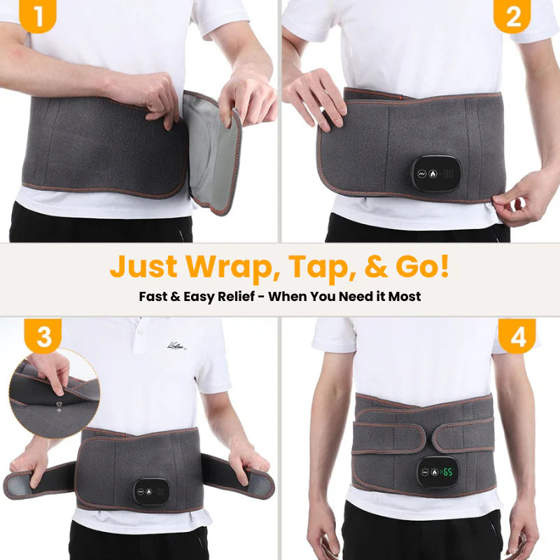 Ceinture de massage chauffante infrarouge électrique