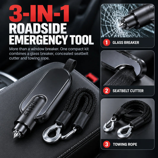 Car Emergency Escape & Safety Tool