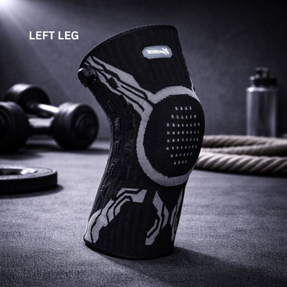 Adjustable Dial Knee Support Brace for Sports Protection