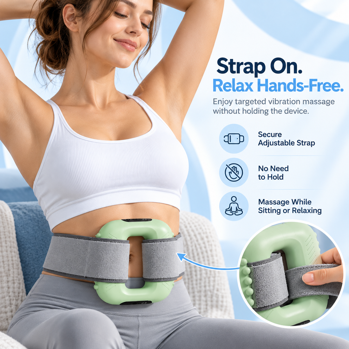 Necknix™ ProMini Hands-Free Vibration Massager