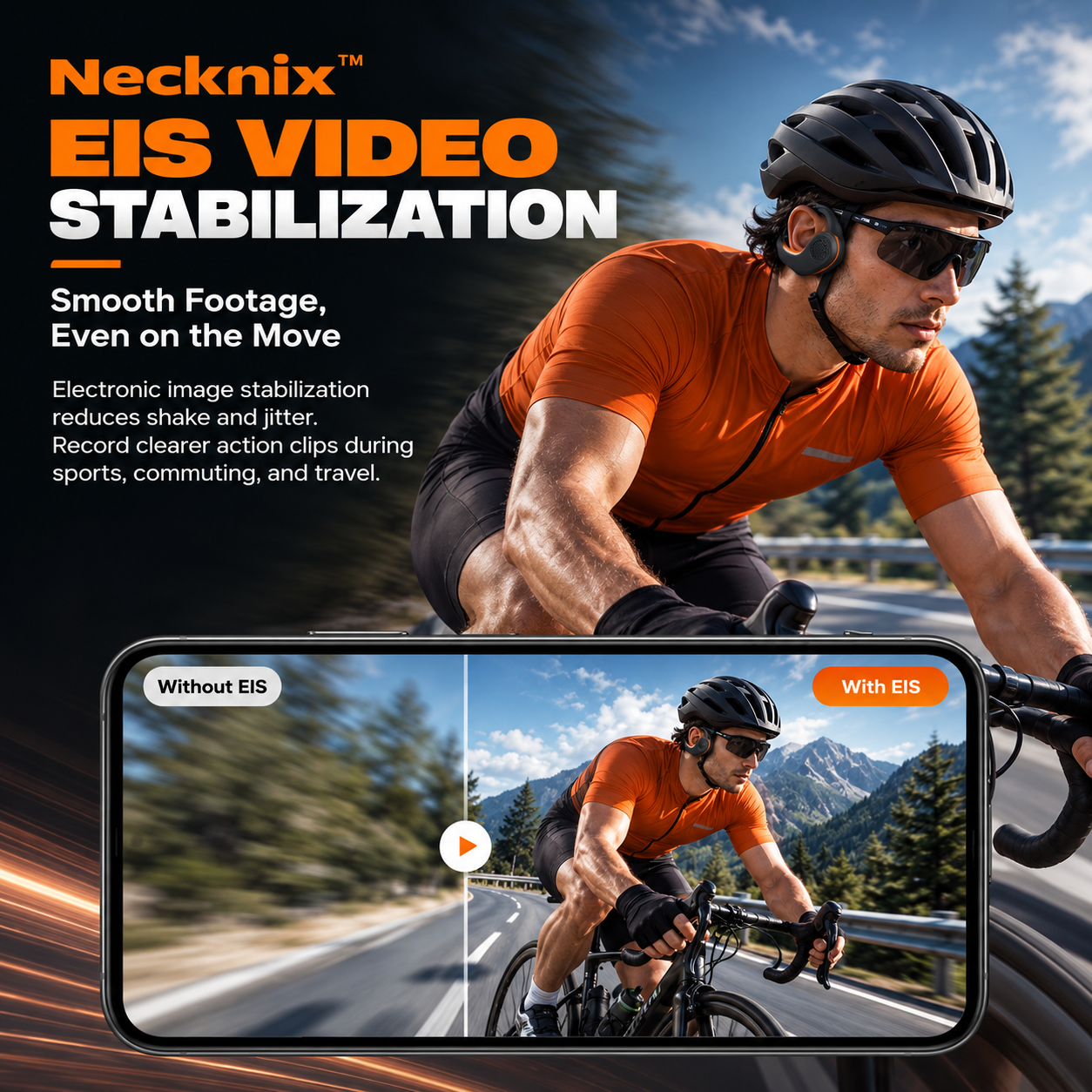Necknix™ 4-in-1 Smart Open-Ear Headphones