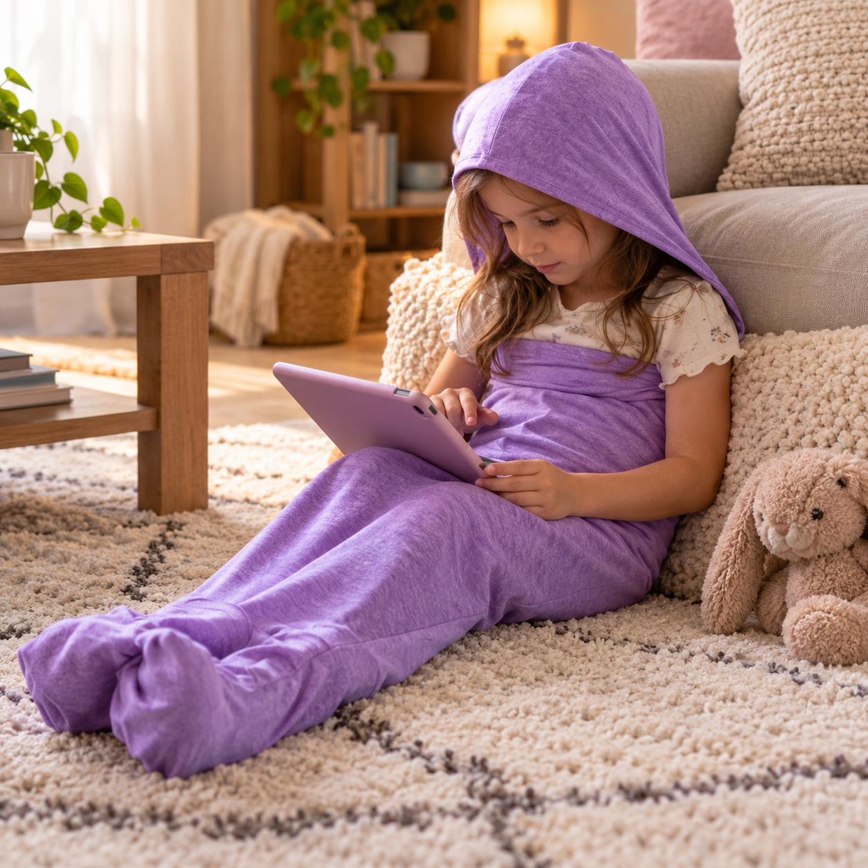 Necknix™ CalmPod – 360° Gentle Compression Wearable Blanket