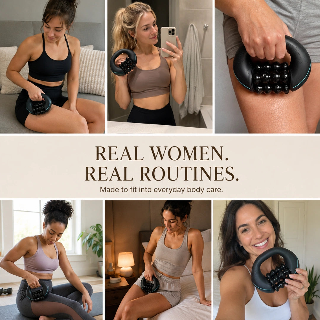 Cordless Anti-Cellulite Rotating Body Massager