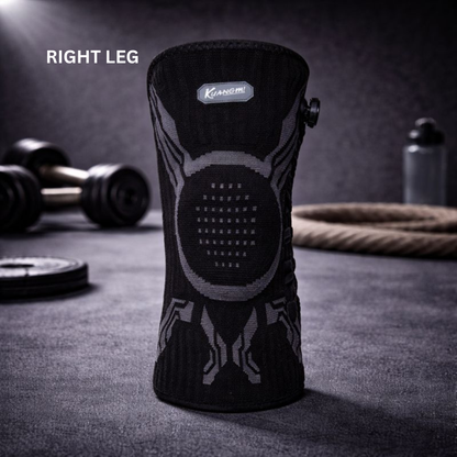 Adjustable Dial Knee Support Brace for Sports Protection