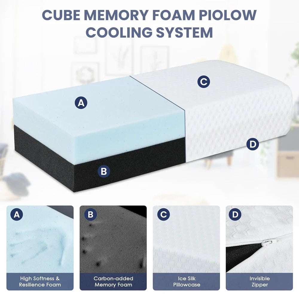 Side Cube Deluxe Orthopaedic Pillow