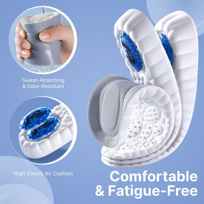 Air-Cushioned Heightening Insoles, Comfortable Arch Support & Shock-Absorbing