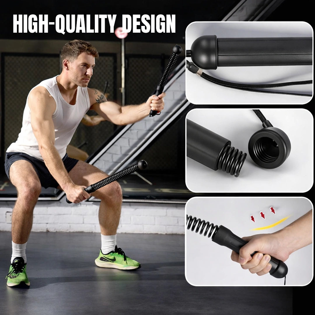 Weighted Cordless Battle Ropes for Home Gym