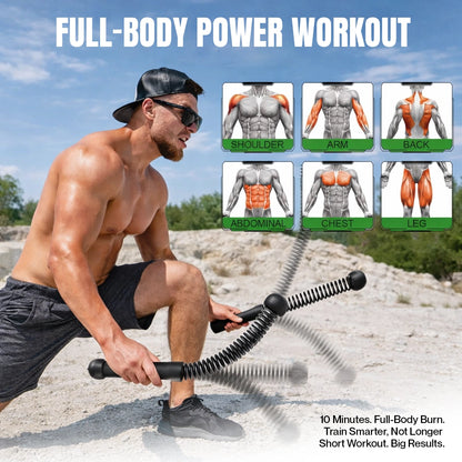 Weighted Cordless Battle Ropes for Home Gym