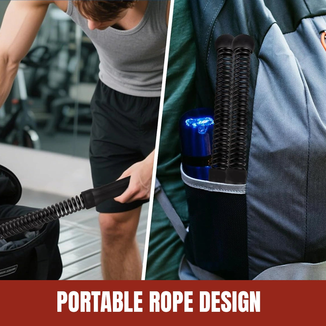 Weighted Cordless Battle Ropes for Home Gym