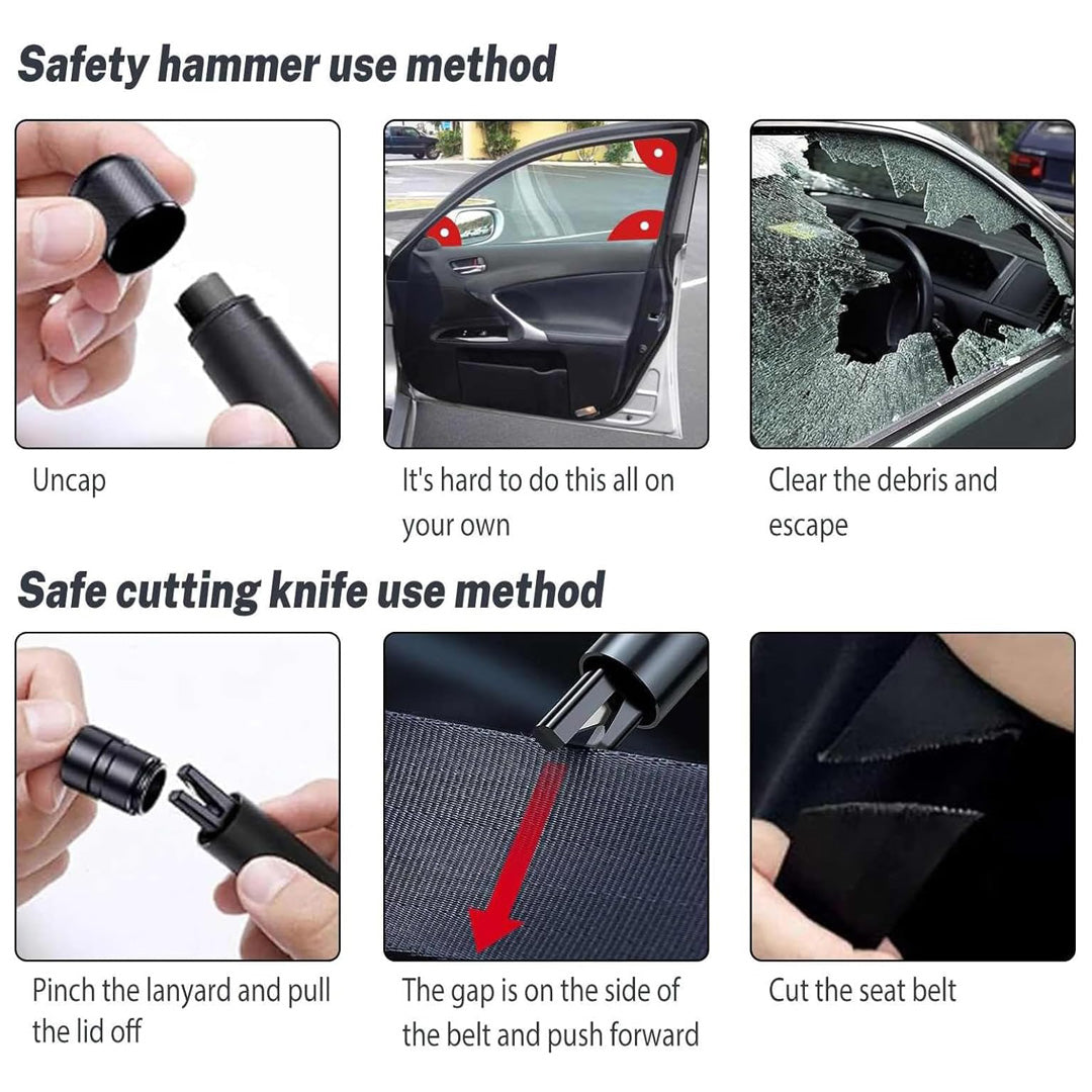 Herramienta de escape de emergencia para coche