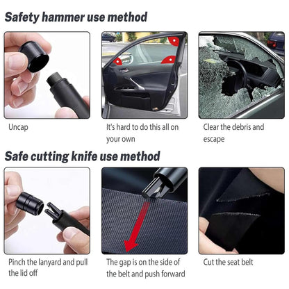 Herramienta de escape de emergencia para coche