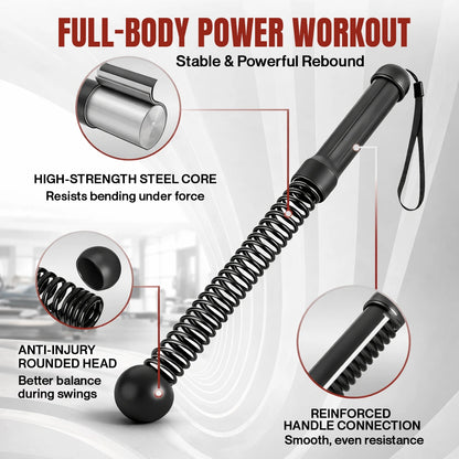 Weighted Cordless Battle Ropes for Home Gym